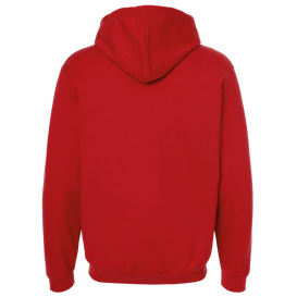 Tultex 331 Unisex Full-Zip Hooded Sweatshirt - Red