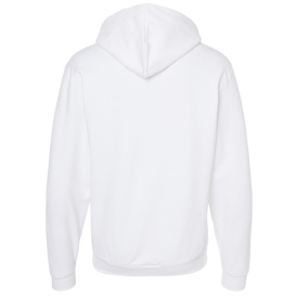 Tultex 331 Unisex Full-Zip Hooded Sweatshirt - White