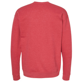 Tultex 340 Unisex Fleece Crewneck Sweatshirt - Heather Red | Full Source