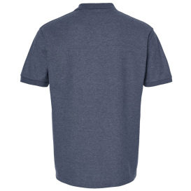 Tultex 400 Unisex 50/50 Sport Polo - Heather Navy
