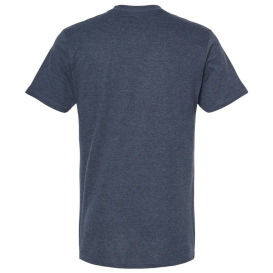 Tultex 541 Unisex Premium Cotton Blend T-Shirt - Navy Heather
