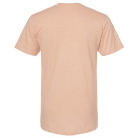 Tultex 541 Unisex Premium Cotton Blend T-Shirt - Peach Heather