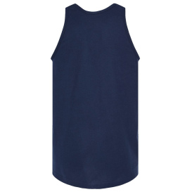 Tultex S105 Unisex Fine Jersey Tank Top - Navy