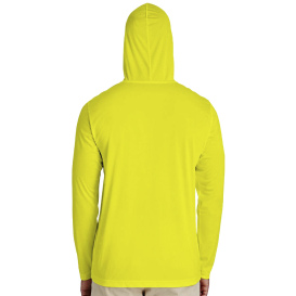 Team 365 TT41 Men\'s Zone Performance Hoodie - Safety Yellow