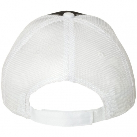 Valucap S102 Sandwich Trucker Cap - Black/White
