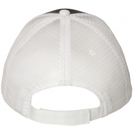 Valucap S102 Sandwich Trucker Cap - Navy/White