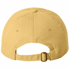 Valucap VC300A Adult Bio-Washed Classic Dad\'s Cap - Butter