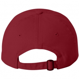 Valucap VC300A Adult Bio-Washed Classic Dad's Cap - Cardinal