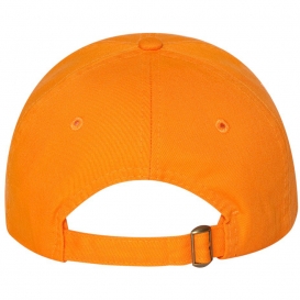Valucap VC300A Adult Bio-Washed Classic Dad\'s Cap - Neon Orange