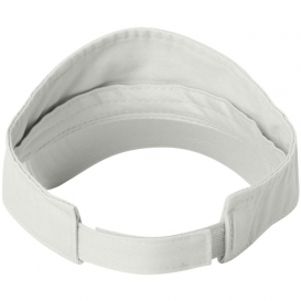Valucap VC500 Bio-Washed Visor - White