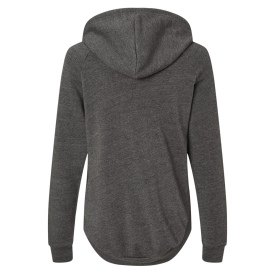 MV Sport W20172 Women\'s Jordan Angel Fleece Hooded Sweatshirt - Charcoal