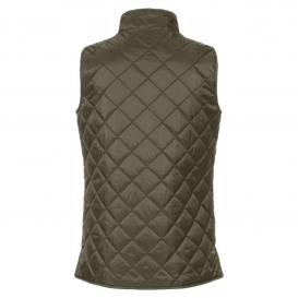 Weatherproof W207359 Women\'s Vintage Diamond Quilted Vest - Rosin