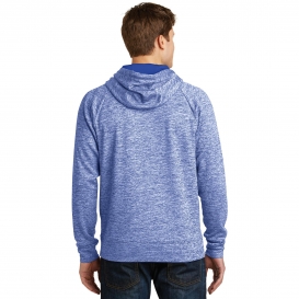 Sport-Tek ST225 PosiCharge Electric Heather Fleece Hooded Pullover - True Royal Electric
