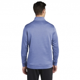 Sport-Tek ST263 PosiCharge Sport-Wick Heather Fleece 1/4-Zip Pullover - True Royal Heather