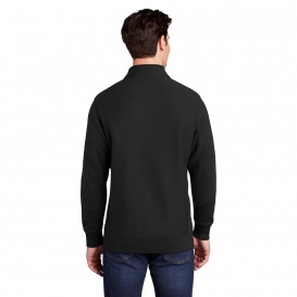 Sport-Tek ST284 Super Heavyweight Full-Zip Sweatshirt - Black