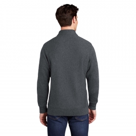 Sport-Tek ST284 Super Heavyweight Full-Zip Sweatshirt - Graphite Heather