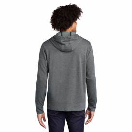 Sport-Tek ST293 PosiCharge Tri-Blend Wicking Fleece Full-Zip Hooded Jacket - Dark Grey Heather