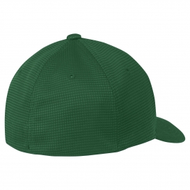Sport-Tek STC33 Flexfit Grid Texture Cap - Forest Green