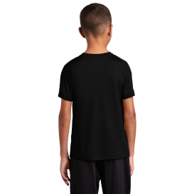Sport-Tek YST420 Youth Posi-UV Pro Tee - Black