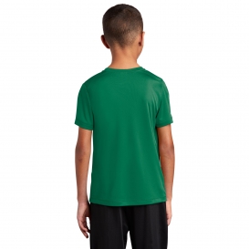 Sport-Tek YST420 Youth Posi-UV Pro Tee - Kelly Green