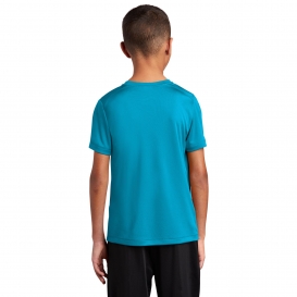 Sport-Tek YST420 Youth Posi-UV Pro Tee - Sapphire