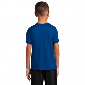 Sport-Tek YST420 Youth Posi-UV Pro Tee - True Royal