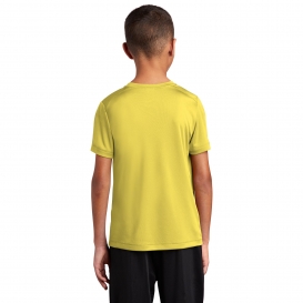 Sport-Tek YST420 Youth Posi-UV Pro Tee - Yellow