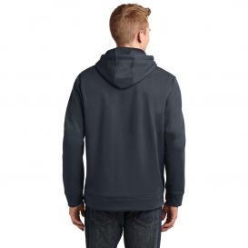 Sport-Tek ST290 Repel Hooded Pullover - Graphite Grey