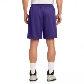 Sport-Tek ST510 PosiCharge Classic Mesh Shorts - Purple