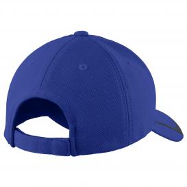 Sport-Tek STC24 Pique Colorblock Cap - True Royal/Graphite