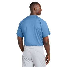 Sport-Tek ST359 PosiCharge Competitor 2-Button Henley - Carolina Blue