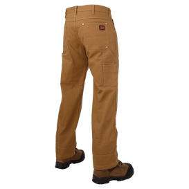 Tough Duck WP02 Loose Fit Washed Duck Pants - Brown