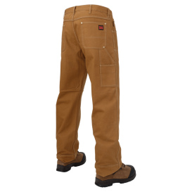 Tough Duck WP03 Loose Fit Washed Duck Double Front Pants - Brown