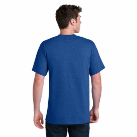 Port & Company PC01 Core Blend Recycled Tee - True Royal Heather