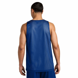 Sport-Tek ST5000 PosiCharge Reversible Mesh Tank - Vegas True Royal/White