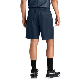 Sport-Tek ST5100 PosiCharge Mesh 7" Shorts - True Navy