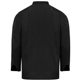 Chef Designs 054M Men\'s Deluxe Airflow Chef Coat - Black