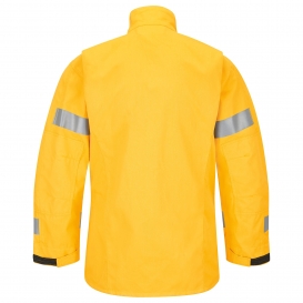 Workrite Fire Service FW81 Men\'s Relaxed Fit Wildland Jacket - Yellow