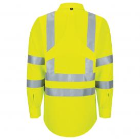 Red Kap SX14AB Type R Class 3 Hi-Visibility Long Sleeve Ripstop Work ...