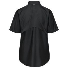 Red Kap SX45 Women\'s Pro Plus OilBlok and MIMIX Work Shirt - Short Sleeve - Black
