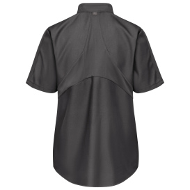 Red Kap SX45 Women\'s Pro Plus OilBlok and MIMIX Work Shirt - Short Sleeve - Charcoal