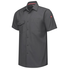 Red Kap TSM2 Men\'s Cooling Work Shirt - Short Sleeve - Carbon