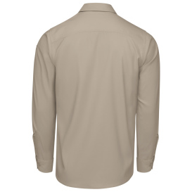 Red Kap TSM4 Men\'s Cooling Work Shirt - Long Sleeve - Sand