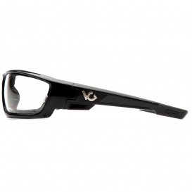 Venture Gear VGSB1010DTB Brevard Eyewear - Black Foam Lined Frame - Clear Anti-Fog Lens