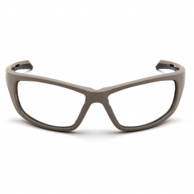 Venture Gear VGST1310T Howitzer Tactical Eyewear - Tan Frame - Clear Anti-Fog Lens