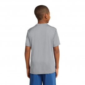 Sport-Tek YST350 Youth PosiCharge Competitor Tee - Silver | Full Source