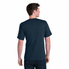 Port & Company PC01 Core Blend Recycled Tee - Navy