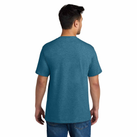 Port & Company PC340 CVC Tee - Mountain Blue Heather