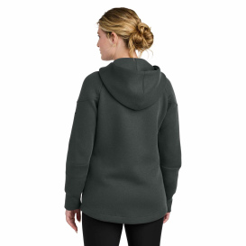 Nike NKFQ4798 Ladies Tech Fleece Full-Zip Hoodie - Anthracite Heather