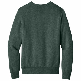 Bella + Canvas BC391 Unisex Sponge Fleece Classic Crewneck Sweatshirt - Heather Forest